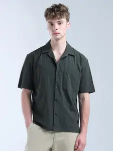 Flying Machine Men Relaxed Opaque Printed Casual Shirt