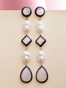 DressBerry Contemporary Drop Earrings