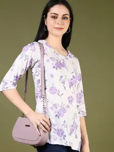 V-Mart Floral Printed Kurti