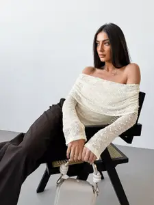 MIAKEE Off-Shoulder Bardot Top