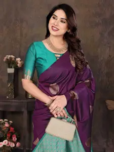 DIKONA DESIGNER Woven Design Zari Pure Silk Banarasi Saree