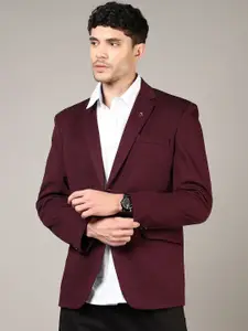 V-Mart Notched Lapel Single Breasted Blazer