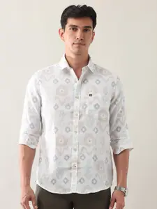 Arrow Sport Men Slim Fit Floral Opaque Printed Casual Shirt