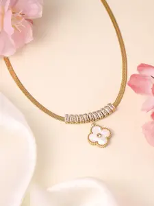 DressBerry Stone Studded Necklace