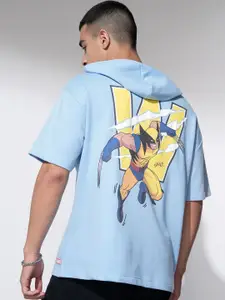 HIGHLANDER Marvel X-Man Men Oversized Drop Shoulder Hoody Sweatshirt