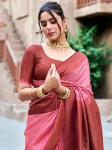 DIKONA DESIGNER Woven Design Zari Pure Silk Banarasi Saree