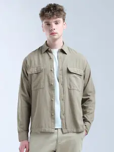 Flying Machine Men Classic Opaque Casual Shirt