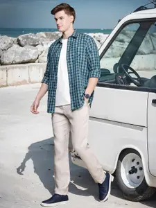 Nautica Premium Checked Casual Shirt