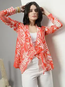 KASSUALLY Women Printed Shrug