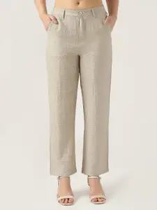 Kraus Jeans Women Straight Fit High-Rise Jeans