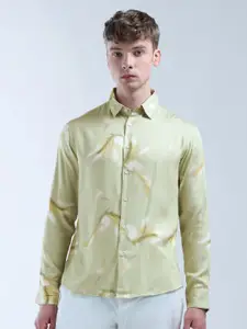 Flying Machine Men Classic Floral Opaque Printed Casual Shirt