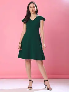 PURVAJA Fit & Flare Dress