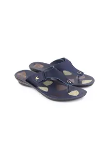 PENNEN Women Printed T-Strap Flats