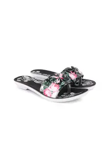 PENNEN Women Printed Open Toe Flats