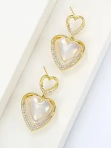 Celestique Contemporary Pearls Beaded Drop Earrings