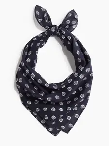H&M Patterned Cotton Scarf
