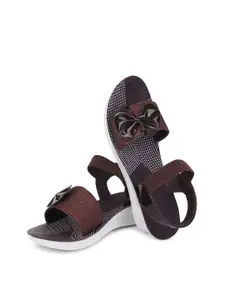 PENNEN Women Open Toe Flats