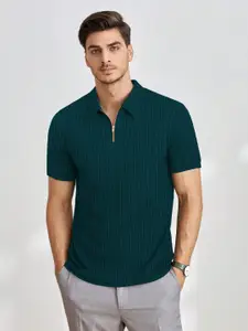 KAJARU Men Polo Collar T-shirt