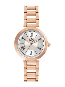 DressBerry Women Brass Printed Dial & Wrap Around Straps Digital Watch DB25-4C