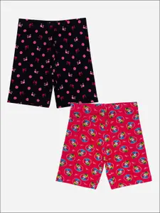 Bodycare Kids Girls Conversational Printed Shorts