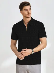 KAJARU Men Polo Collar T-shirt