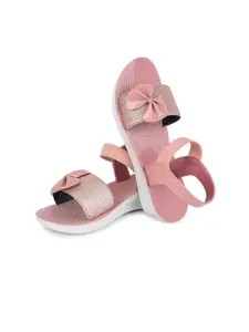 PENNEN Women Embellished Open Toe Flats