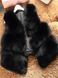 PANKH Women Woollen with Fuzzy Detail