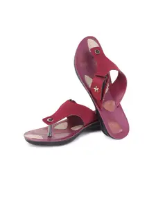 PENNEN Women Open Toe Flats