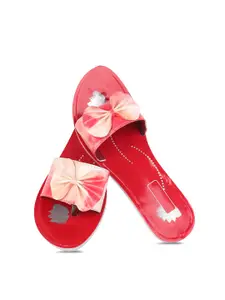 PENNEN Women Printed Open Toe Flats