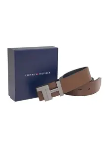 Tommy Hilfiger Men Leather Reversible Formal Belt