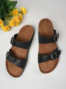 MOZAFIA Women Core with Buckles Flats