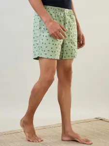 SleepZ by Raymond Men Printed Shorts