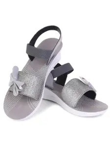 PENNEN Women Open Toe Flats