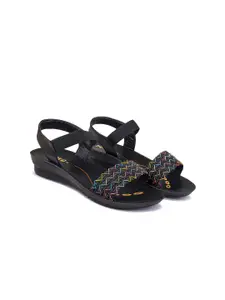PENNEN Women Open Toe Flats