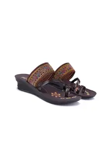 PENNEN Printed Mules Heels