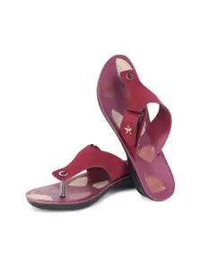 PENNEN Women One Toe Flats