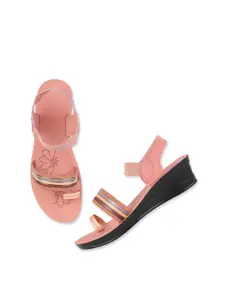 PENNEN Women Open Toe Flats