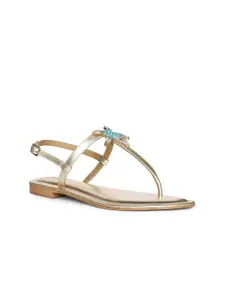 Saint G Women T-Strap Flats with Bows