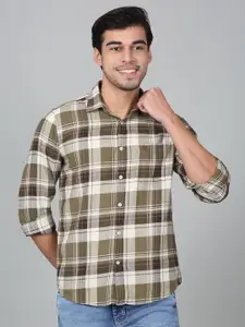 Cantabil Men Original Tartan Checks Opaque Checked Casual Shirt