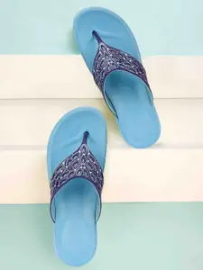 PENNEN Women Printed Open Toe Flats