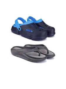 BERSACHE Men Colourblocked Clogs