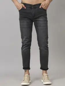 LINARIA Men Classic Straight Fit Low Distress Light Fade Jeans