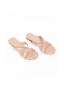 Deynvock Women Open Toe Flats