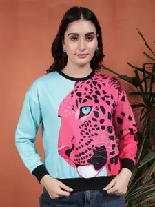 BAESD Women Printed Sweatshirt