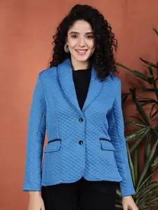 TANDUL Women Self-Design Single-Breasted Blazer
