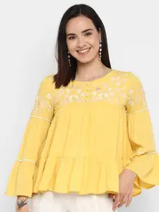 Taurus Embroidered Top