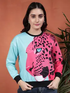 TANDUL Women Printed Sweatshirt