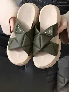 PENNEN Open Toe Flats