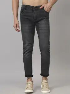 LINARIA Men Classic Straight Fit Low Distress Light Fade Jeans