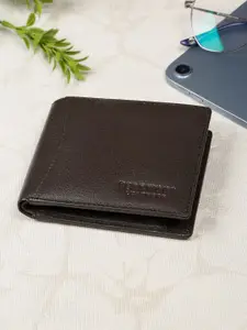 Teakwood Leathers Men Leather Two Fold Wallet